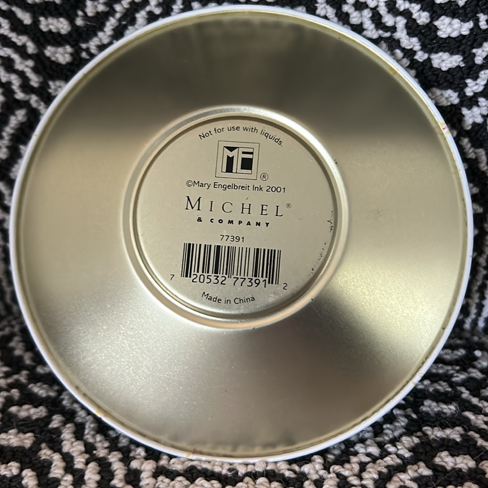 Mary Engelbreit Metal Cup/Saucer-2001 - Picture 2 of 7